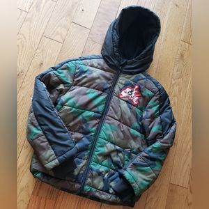 Boy Camouflage Jordan Coat SZ. Small
